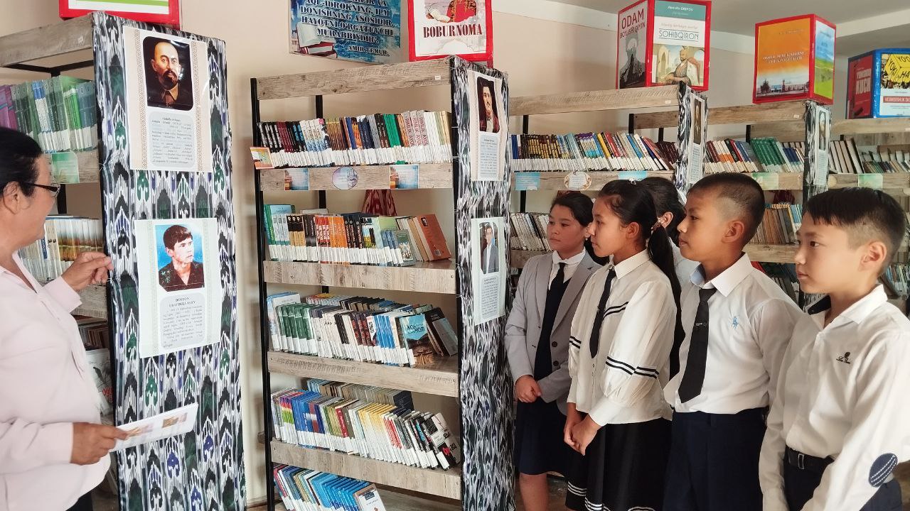 “Kutubxona bilimlar maskani”